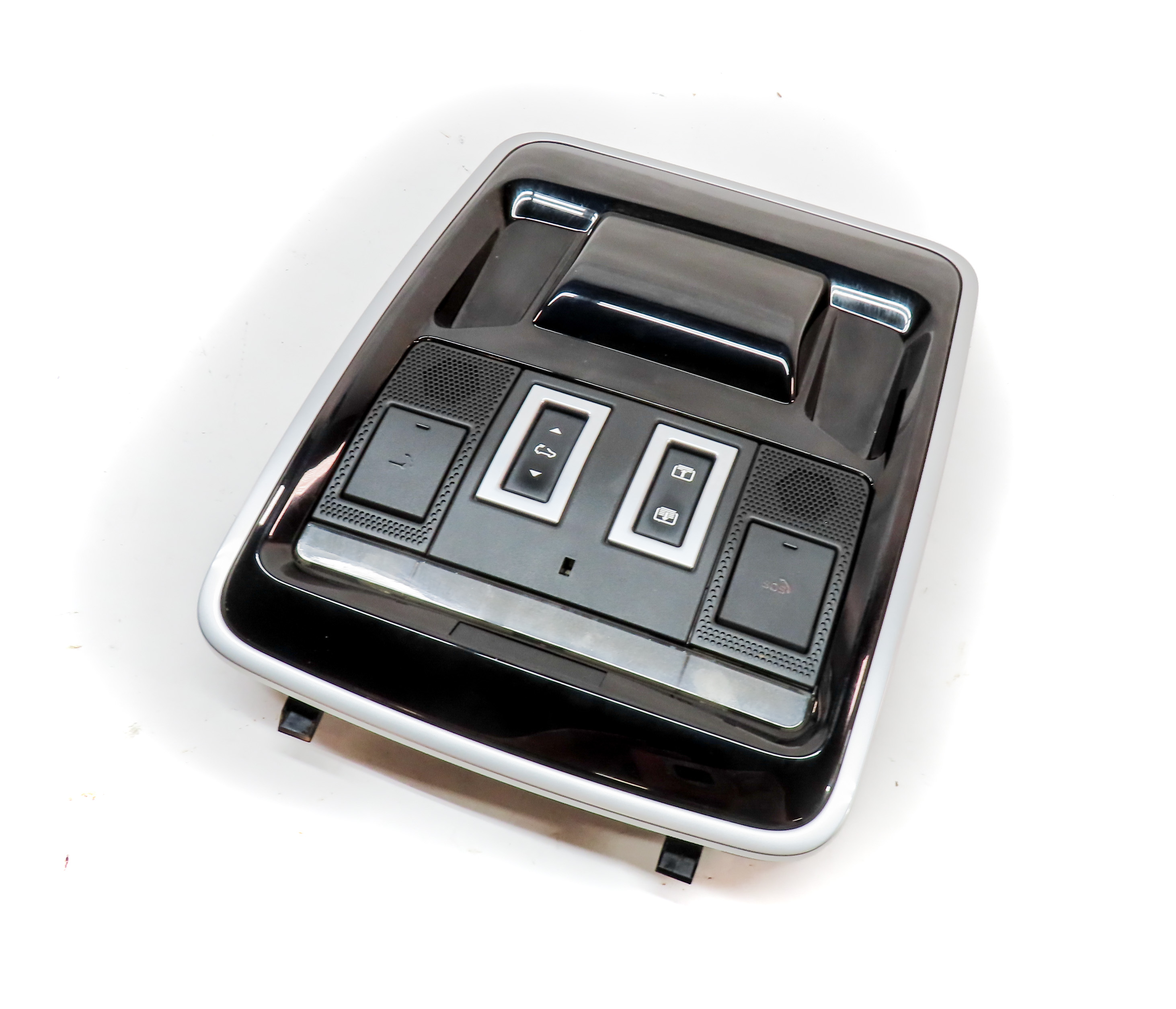 2016 RANGE ROVER SPORT (L494) FRONT DOME LIGHT LAMP w/SUNROOF SWITCHES (Black) — exact item pictured